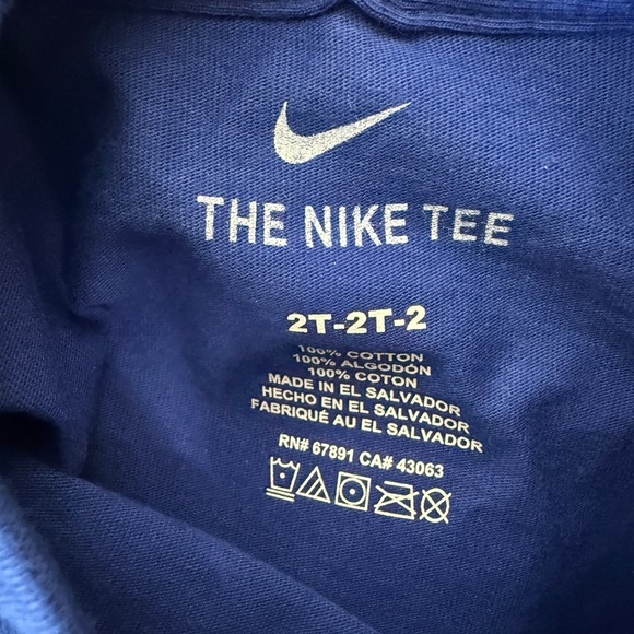 Youth Nike 11 Klay Thompson Royal Golden State Warriors  T-Shirt Size 2T - Picture 4 of 5